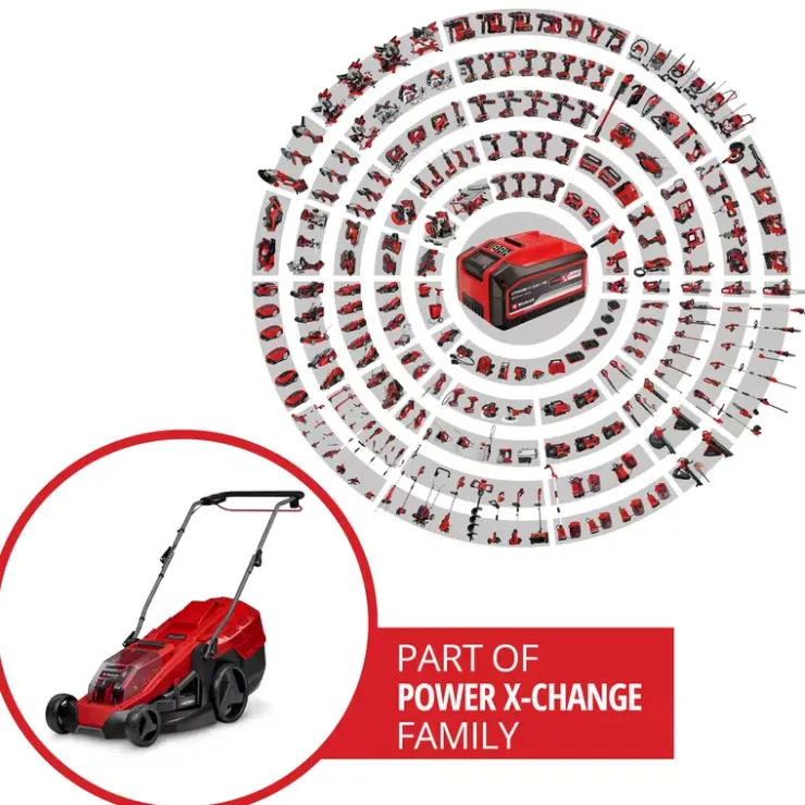 New GE-CM 36/43 Li M (2x4,0Ah) Cordless Lawn Mowers