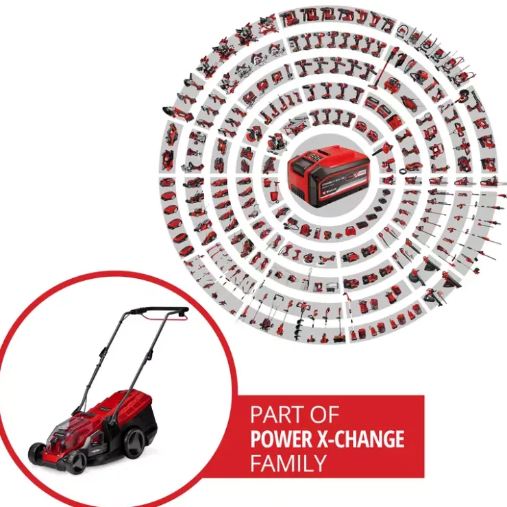 Best GE-CM 36/36 Li (2x4,0Ah) Cordless Lawn Mowers