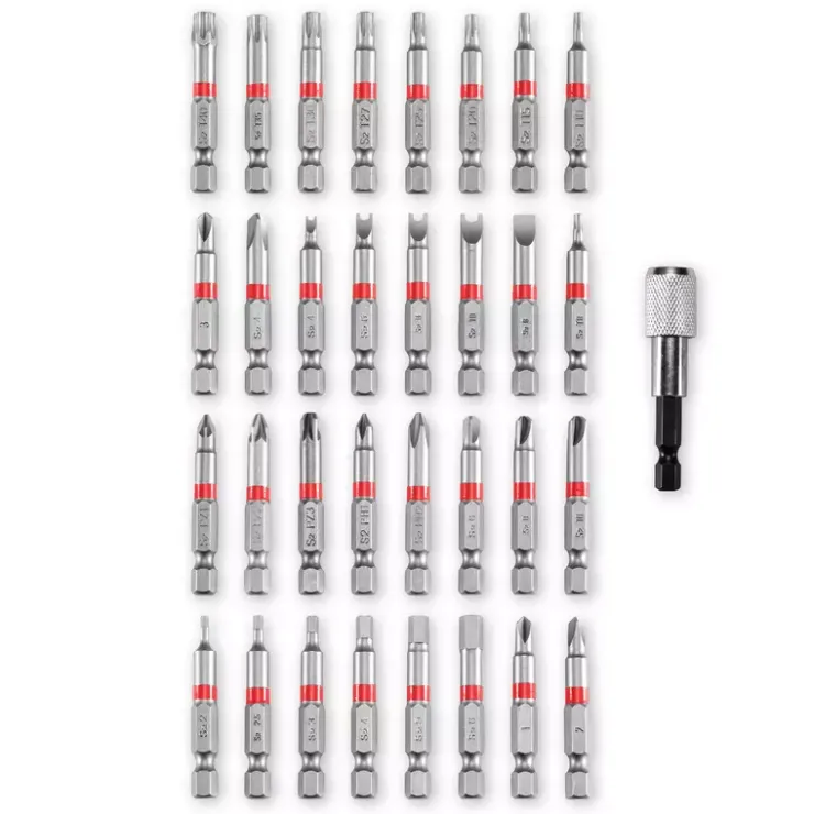 Outlet M-CASE 33-pc. Bit Set, 50 mm Further Tools Accessories