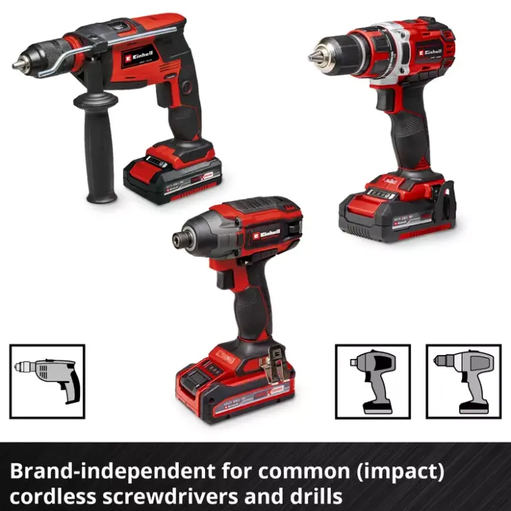 Online 10-pc. Impact Bit Set with Carabiner, Pocket Set, 50 mm Further Tools Accessories