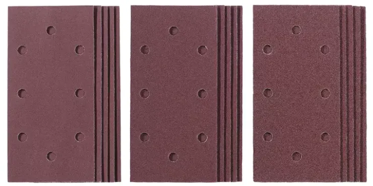 Sale 15-pc. Quick-Stick Sandpaper Set, 93 x 187 mm Grinder Accessories