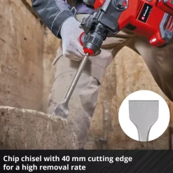 New 4-pc. SDS Plus Chisel Set, 250 mm Rotary Hammer Accessories