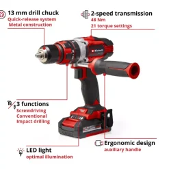 Sale TE-CD 18/48 Li-i (2x2,0Ah) Cordless Screwdrivers