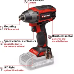 New TP-CI 18/220 Li BL - Solo Cordless Screwdrivers