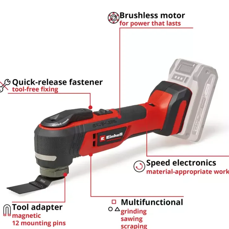 Outlet TP-MG 18 Li BL - Solo Multifunctional Tools